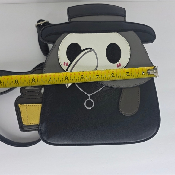Squishable Doctor Plague Mini Backpack Vegan Leather Adjustable Straps Cartoon main image 5